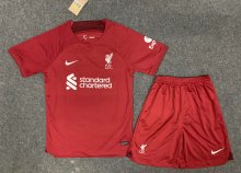 22/23 Liverpool Home Red Kids Soccer Jersey