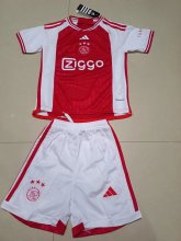 23/24 Ajax Home Red Kids Soccer Jersey