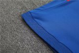 22/23 Lyon Training Suit Color Blue High-collar 1:1 Quality Training Jersey