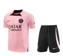 22/23 PSG Training Kit Pink 1:1 Quality Training Shirt