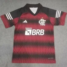 23/24 Flamengo Red Fans Version 1:1 Quality Soccer Jersey