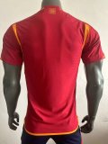 23/24 Roma Home Red Player 1:1 Quality Soccer Jersey
