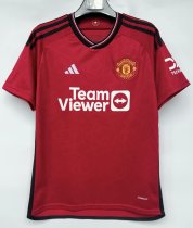 23/24 Manchester United Home Red Fans 1:1 Quality Soccer Jersey
