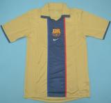 2001-2002 Barcelona Away 1:1 Quality Retro Soccer Jersey