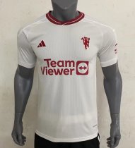 23/24 Manchester United Third White Fans 1:1 Quality Soccer Jersey