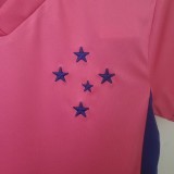 22/23 Cruzeiro Pink 1:1 Quality Women Soccer Jersey