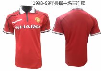 98/99 Manchester United Home 1:1 Quality Retro Soccer Jersey