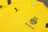 22/23 Dortmund Training Suit Yellow 1:1 Quality Training Jersey