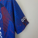 23/24 PSG Blue Red Fans Version 1:1 Quality Training Shirt