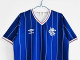 1982-1983 Rangers Rangers Home 1:1 Quality Soccer Jersey