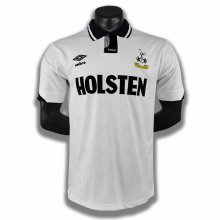 1990 Tottenham Home 1:1 Quality Retro Soccer Jersey