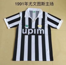 1991 Juventus Home 1:1 Quality Retro Soccer Jersey