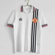 1975-1980 Manchester United Away 1:1 Retro Soccer Jersey