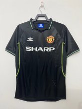 1998 Manchester United 2RD Away Retro Soccer Jersey
