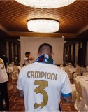 23/24 Napoli White&Black 1:1 Quality CAMPIONI#3 T-Shirt