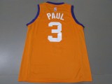 NBA New Suns #3 Paul orange 1:1 Quality
