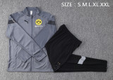 22/23 Dortmund Gray Jacket Tracksuit 1:1 Quality
