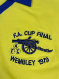 1971-1979 Arsenal Away 1:1 Retro Soccer Jersey