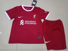 23/24 Liverpool Home Red Kids Soccer Jersey
