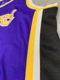NBA Laker purple Davis No.3 1:1 Quality