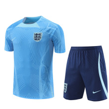 22/23 England Training Jersey Blue 1:1 Quality Training Shirt