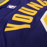 NBA Laker crew neck retro purple No.0 Nixon with chip 1:1 Quality