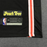23 Hawks YOUNG #11 Black City Edition 1:1 Quality NBA Jersey