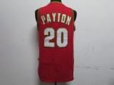 NBA Retro supersonic 20 Gary Payton green red edge 1:1 Quality