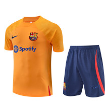22/23 Barcelona Training Suit Yellow 1:1 Quality Training Jersey