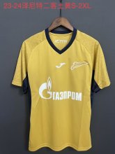 23/24 Zenit Saint Petersburg Third Yellow Fans 1:1 Quality Soccer Jersey