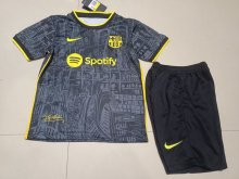 23/24 Barcelona Special Edition 1:1 Kids Soccer Jersey