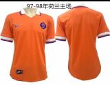 1997-1998 Netherlands Home 1:1 Quality Retro Soccer Jersey