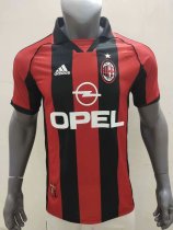 1998-2000 AC Milan Home 1:1 Quality Retro Soccer Jersey