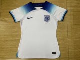 22/23 England Home Women Fans 1:1 Quality Soccer Jersey