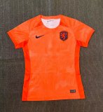 2023 Women World Cup Netherlands Home 1:1 Quality Women Soccer Jersey