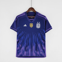 2022 Argentina Away 2-Stars Fans 1:1 Quality World Cup Soccer Jersey