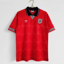 1990 England Away 1:1 Quality Retro Soccer Jersey
