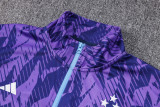 23/24 Argentina Purple Jacket Tracksuit 1:1 Quality