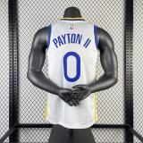 2023 NBA Golden State Warriors White PAYTON II#0 Men Jersey Top Quality Hot Pressing Number And Name