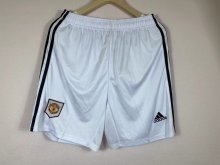 22/23 Manchester United Home White Shorts