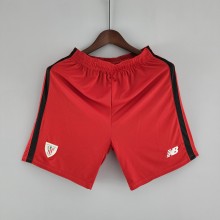 22/23 Bilbao Athletic Club Home Red Shorts