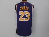 NBA Lakers #23 James purple 1:1 Quality