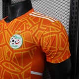 23/24 Algeria Yellow Player 1:1 Quality Soccer Jersey（宝）