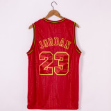 NBA Bulls 23 red new year of the rat Jersey 1:1 Quality
