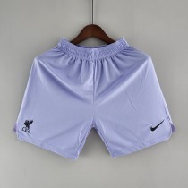 22/23 Liverpool Goalkeeper Purple Shorts
