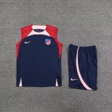 23/24 Atlético de Madrid Blue 1:1 Quality Training Vest（A-Set）