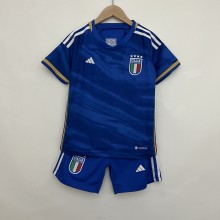 2023 Italy Home 1:1 Quality Kids Soccer Jersey