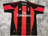 2010-2011 AC Milan Home Fans 1:1 Retro Soccer Jersey