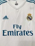 2017-2018 Real Madrid Home 1:1 Quality Retro Soccer Jersey
