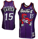 NBA Mitchell & Ness Raptors 15 dragons purple 1:1 Quality